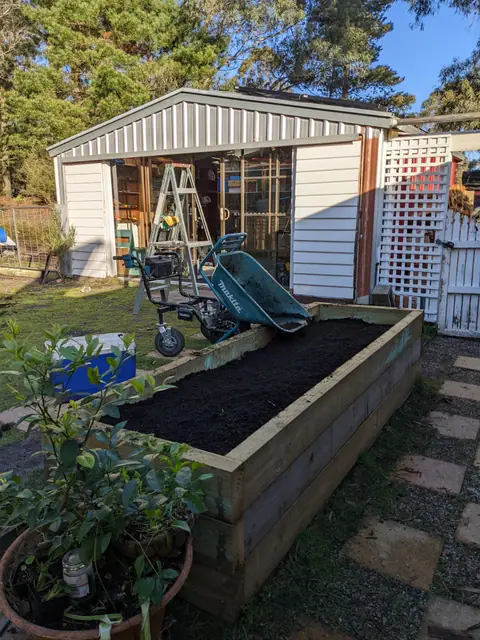 Small garden bed project image 8